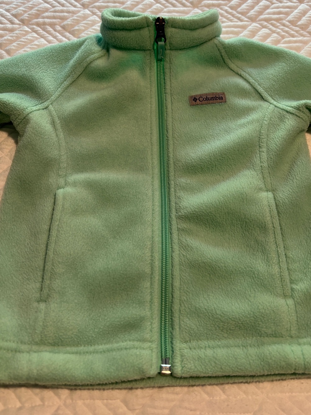 Columbia Mint Green Fleece Jacket 18-24 month